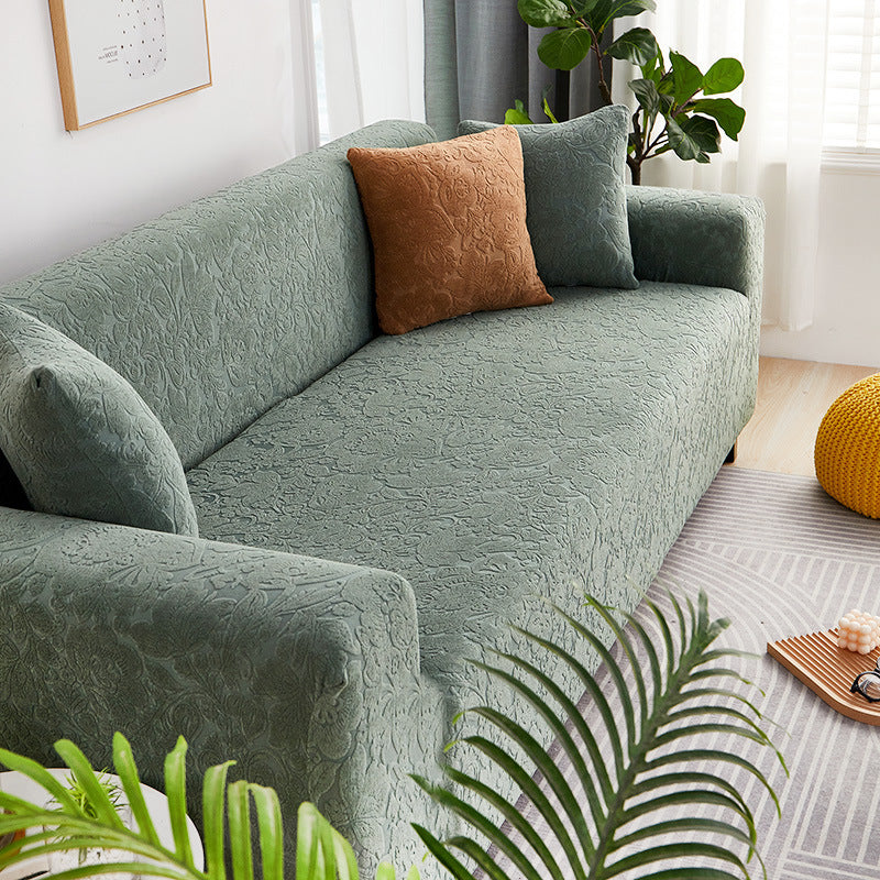 All-inclusive Universal Four Seasons Universal Sofa Cover Thick Solid Color