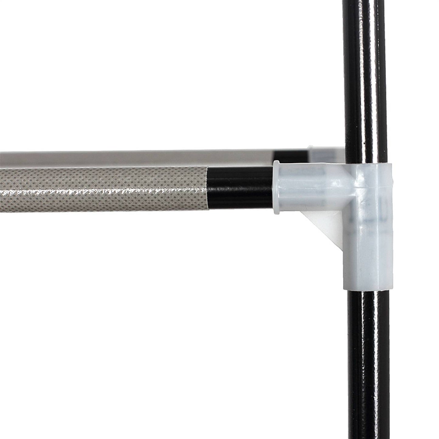 5-Layer Portable Closet Storage Organizer Wardrobe Clothes Rack With Shelves