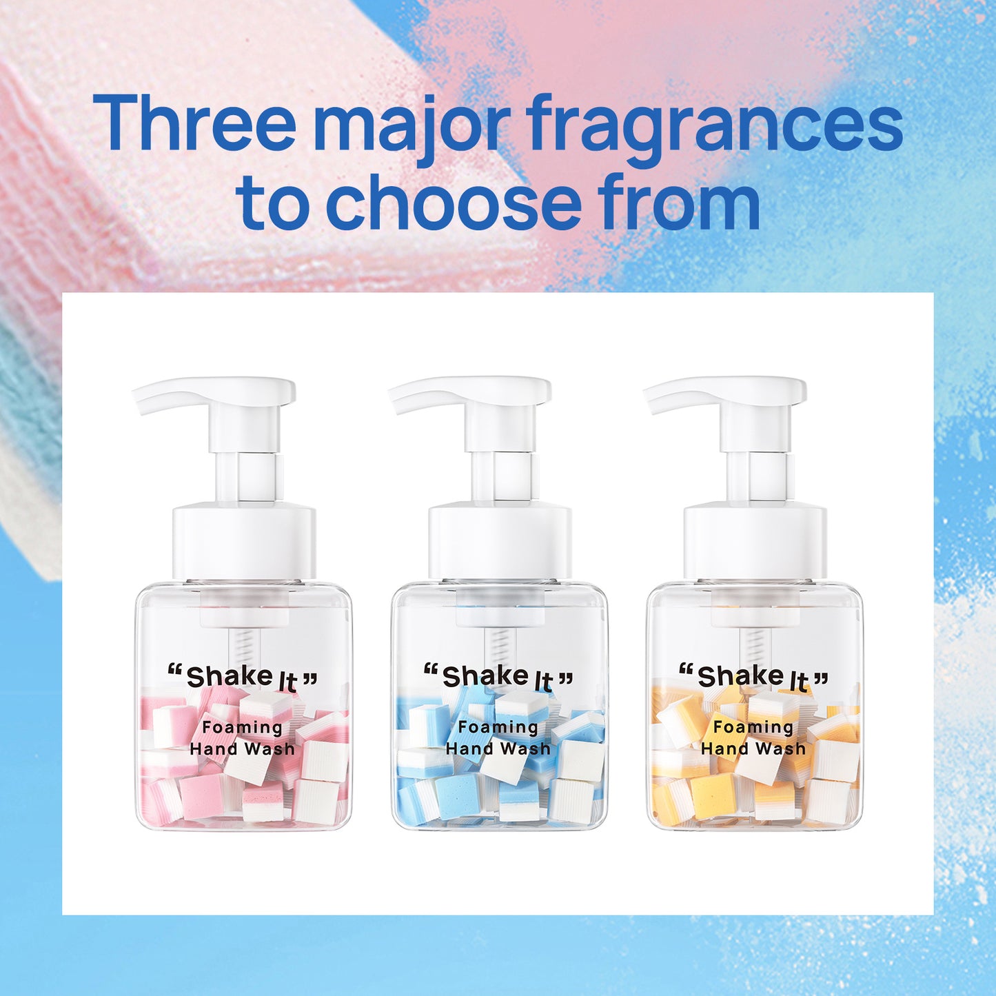 DIY Shake Foam Hand Sanitizer