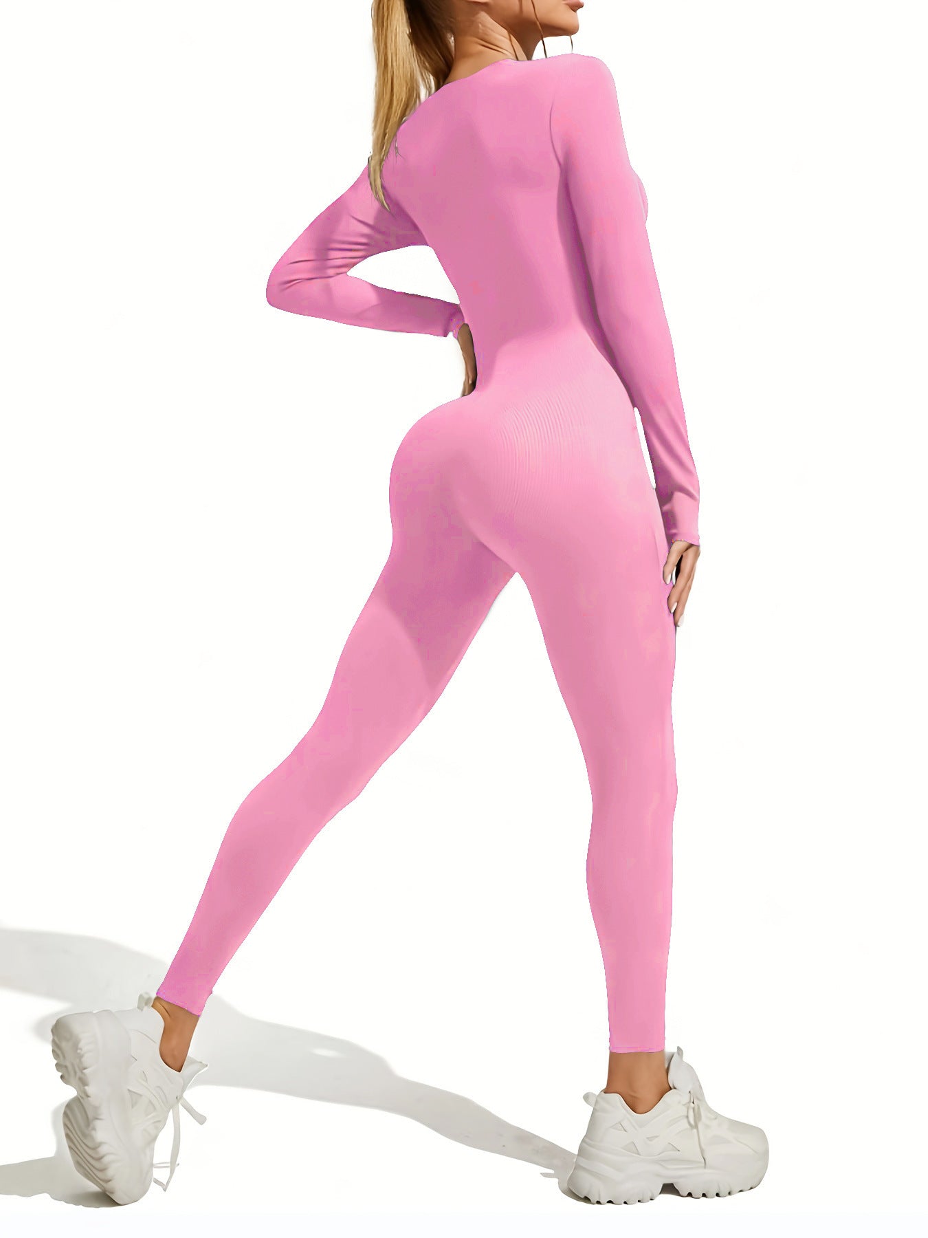 Zipper Connected Pants In Front Of The Pit Strip