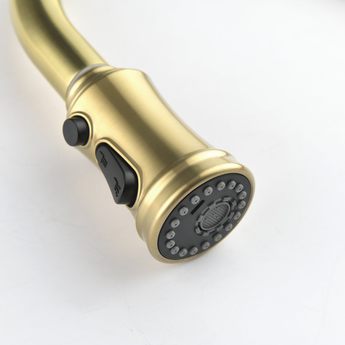 Single Handle High  Pull Out Kitchen Faucet, Single-stage Stainless Steel Kitchen Sink Faucet, With Pull Down Spray