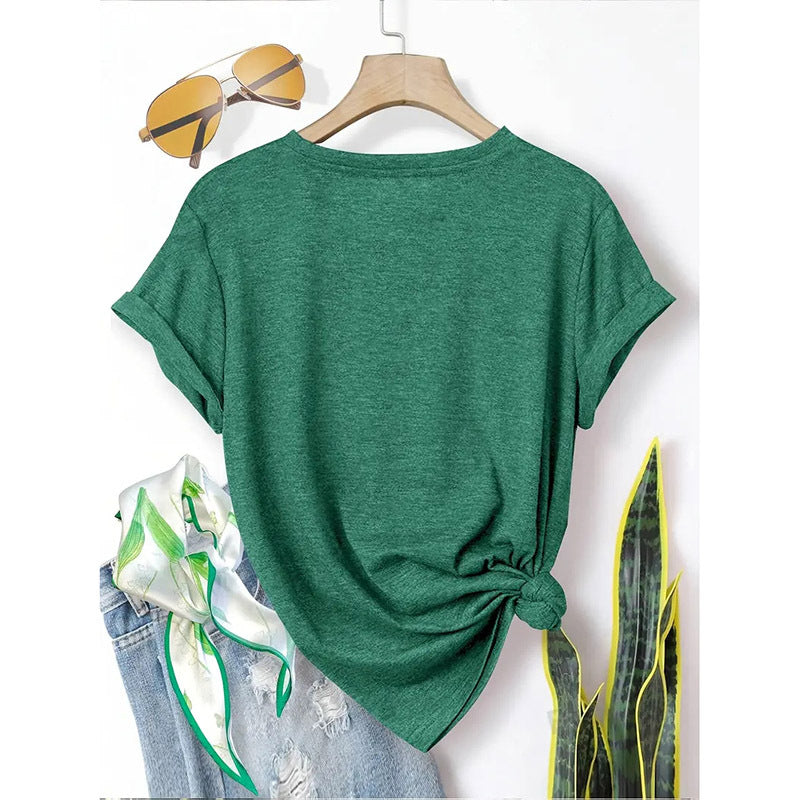 3 Pack Womens T-Shirts - Short Sleeve Spring Summer Tops Crew Neck Trendy Casual Basic Tees