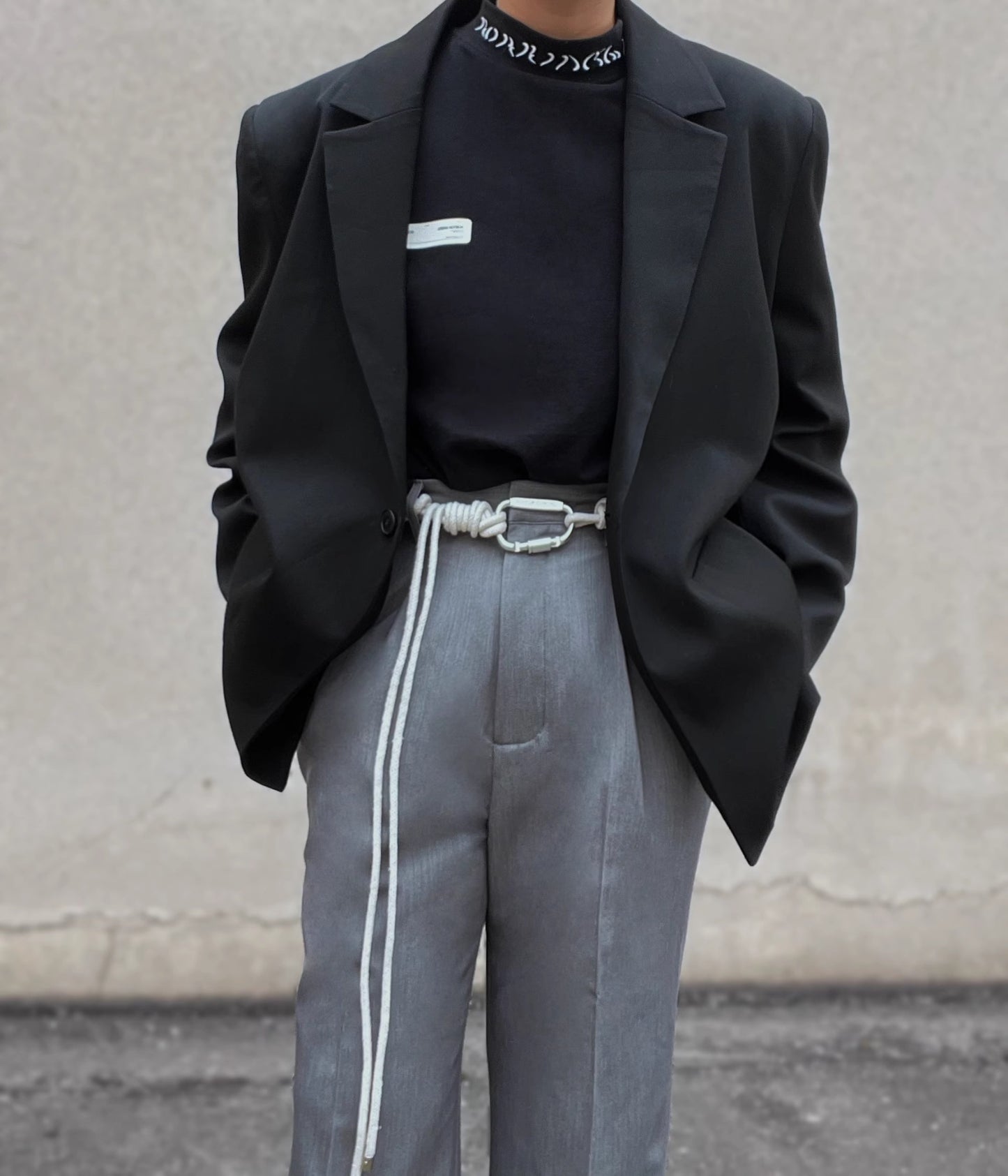 Metal Braiding String Men's Pant Belt Accessories Adjustable Lengthened Female Hip Hop