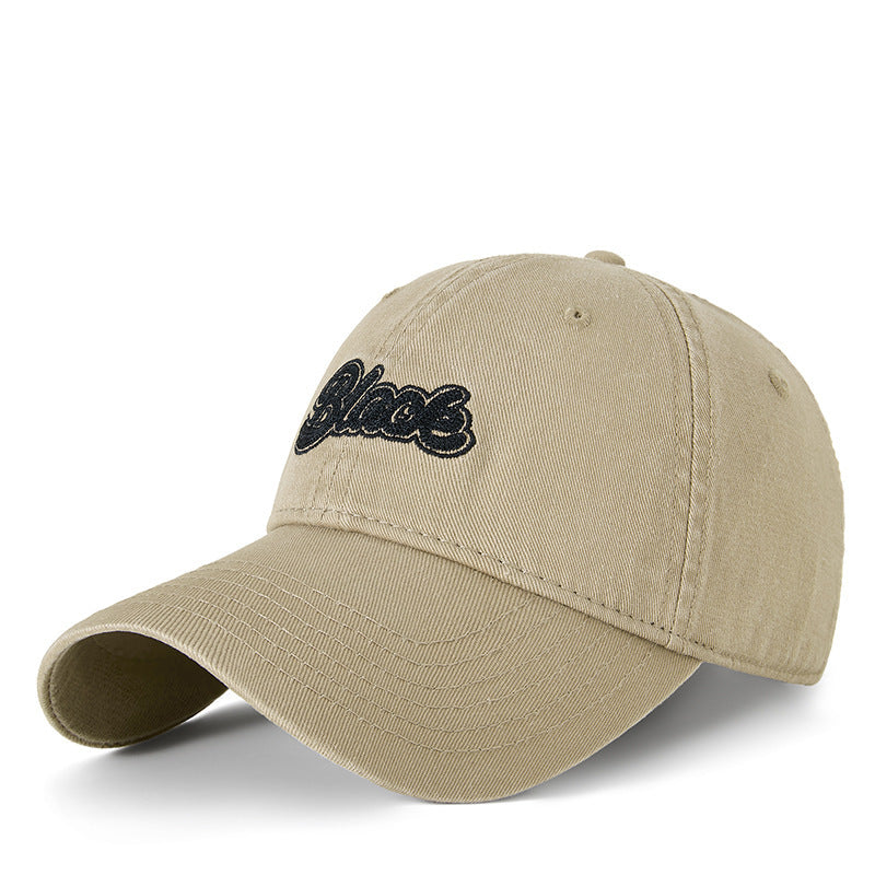 Retro American Casual Soft Top Baseball Cap