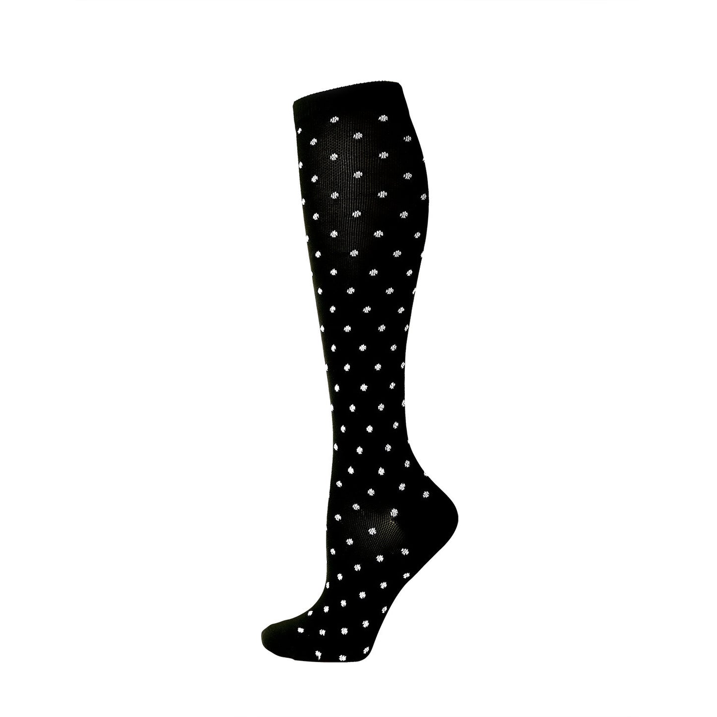 Women's Simple Printed Sports Calf Compression Stockings