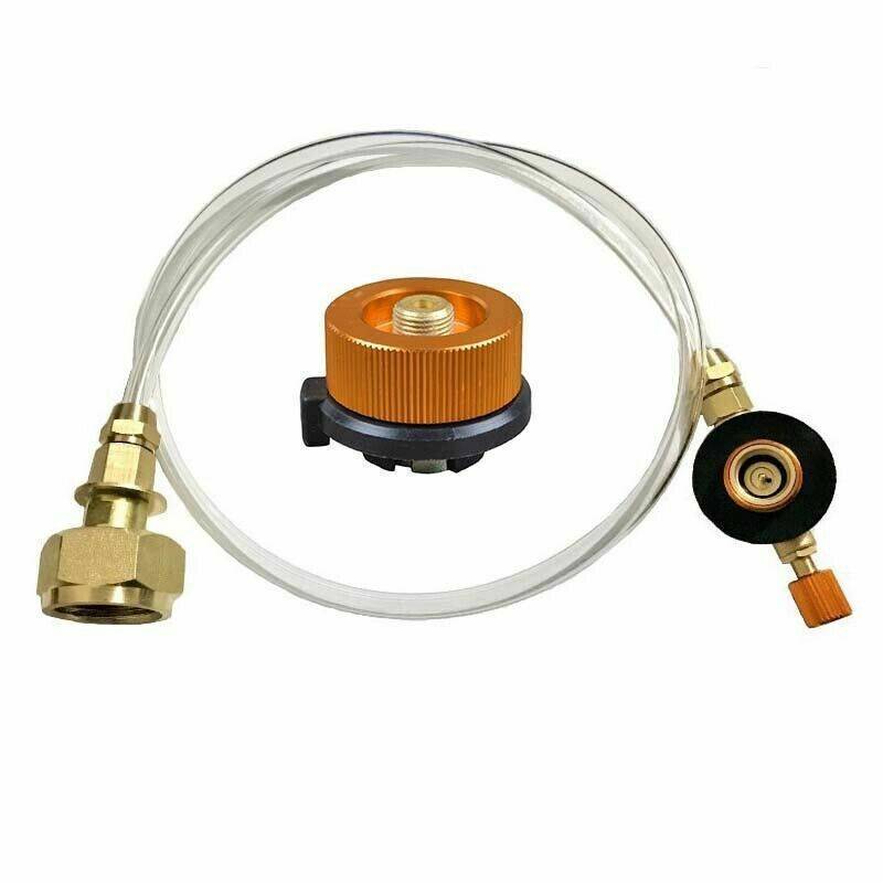Gas Tank Adapter Hose Set Connection Gas Cartridge For Camping Stove Adapter