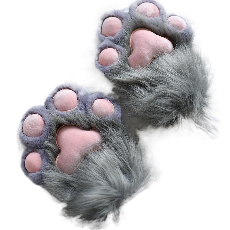 Women's Fashionable Warm Fleece-lined Cat's Paw