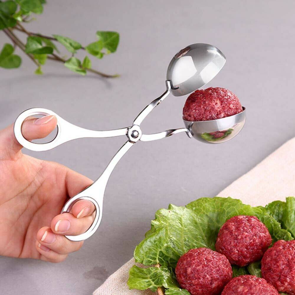 Model Meatball Maker Meat Kitchen Non Stick Spoon Stainless Steel Spoon