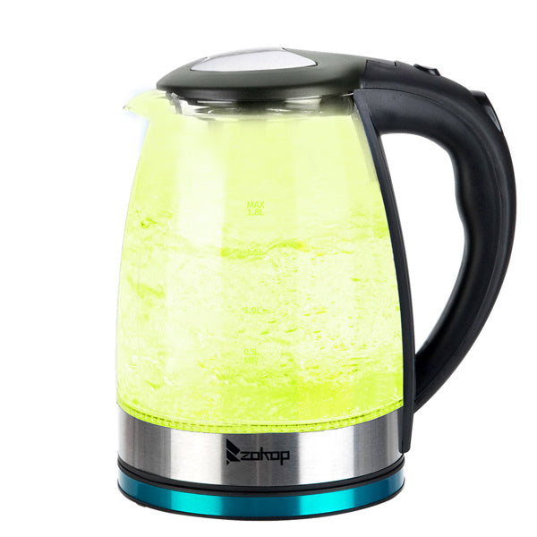 American Standard Electric Kettle 120V, 1200W With Filter Screen And Inner Steel Cover