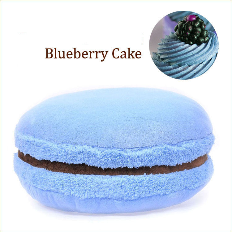 French Macaron Round Cake Creative Pillow Cushion