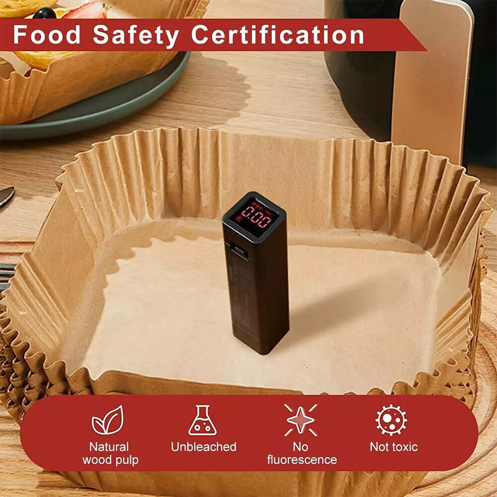 Baking Paper For Deep Fryer Hot Air Fryer Grill Oven Air Fryer Liners