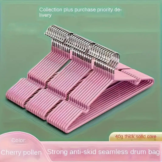 Clothes Hangers With Non-slip Design, Sturdy Heavy Duty Coat Durable Hangers For Coats