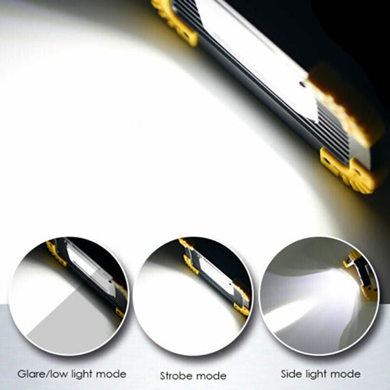 2X LED Work Light USB Rechargeable Torch Inspection Camping Lamp Security Light