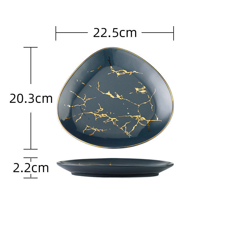 Nordic Light Luxury Style Phnom Penh Marble Household Bowl