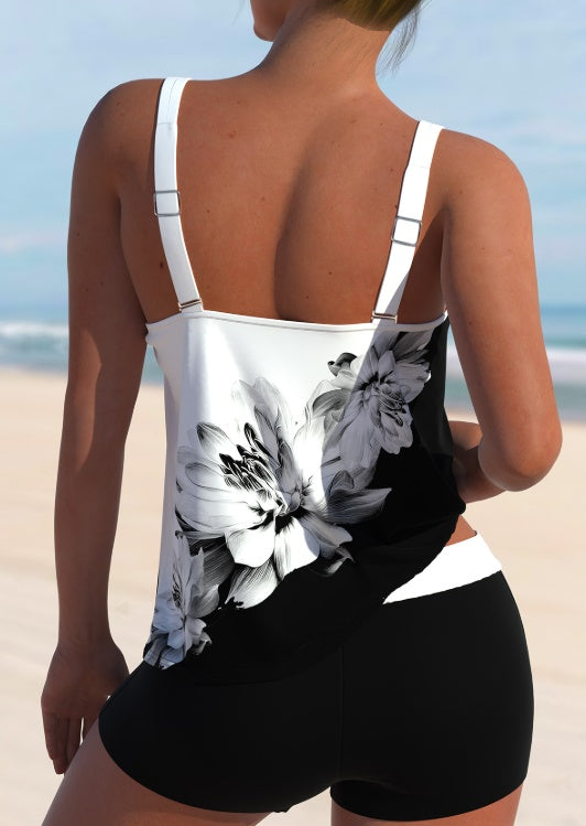 Ladies' Floral Printed Fashionable Camisole Vest
