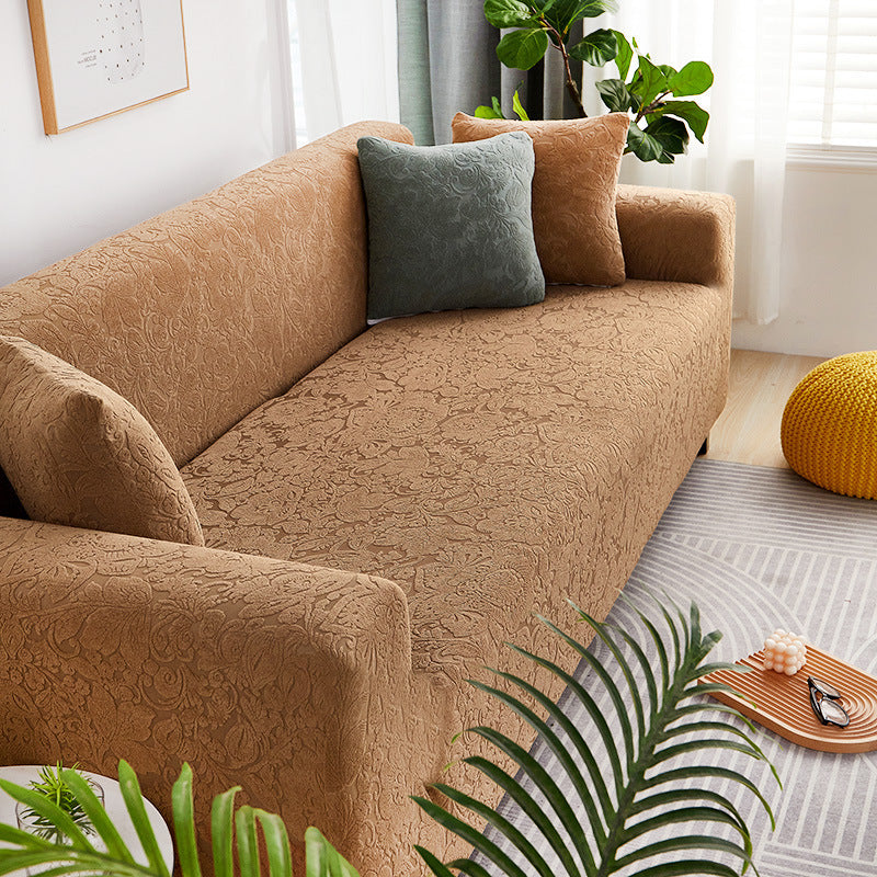All-inclusive Universal Four Seasons Universal Sofa Cover Thick Solid Color
