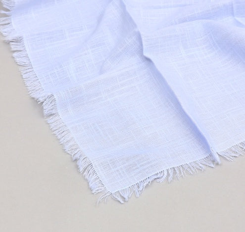 Premium Cotton Napkins Set Of 4-20x20 Inch, Classic Hemstitch Dinner Napkins