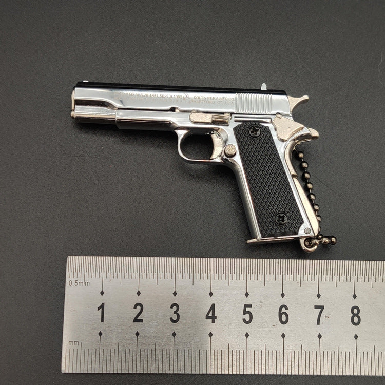 Scale Mini Colt M1911 Pistol Keychain M1911  Pistol Keychain