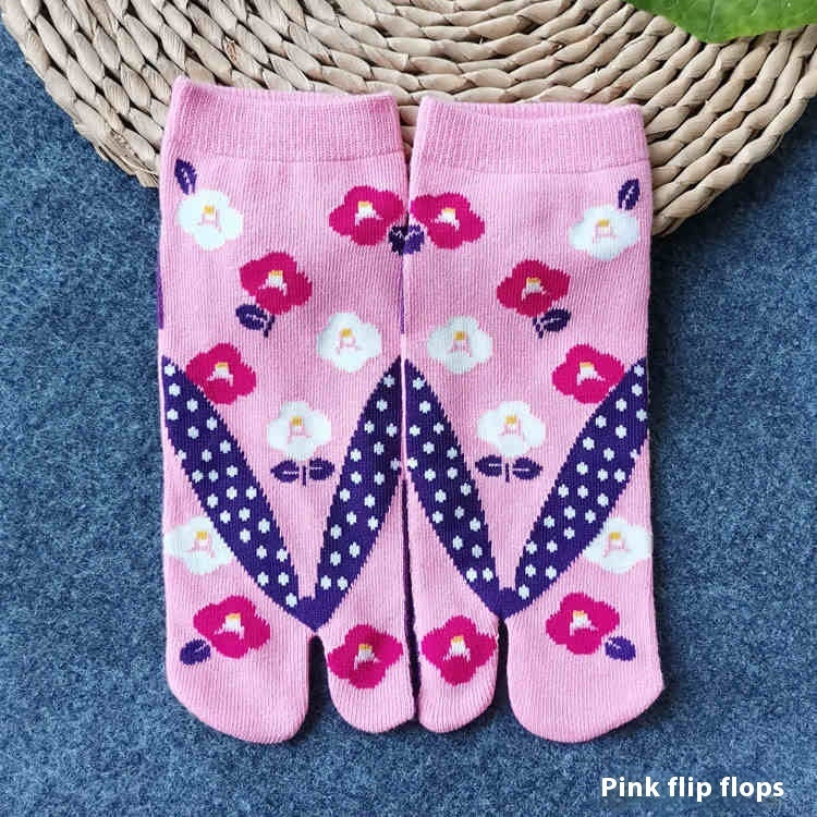 Two-toe Socks Split Toe Women's Cotton Socks