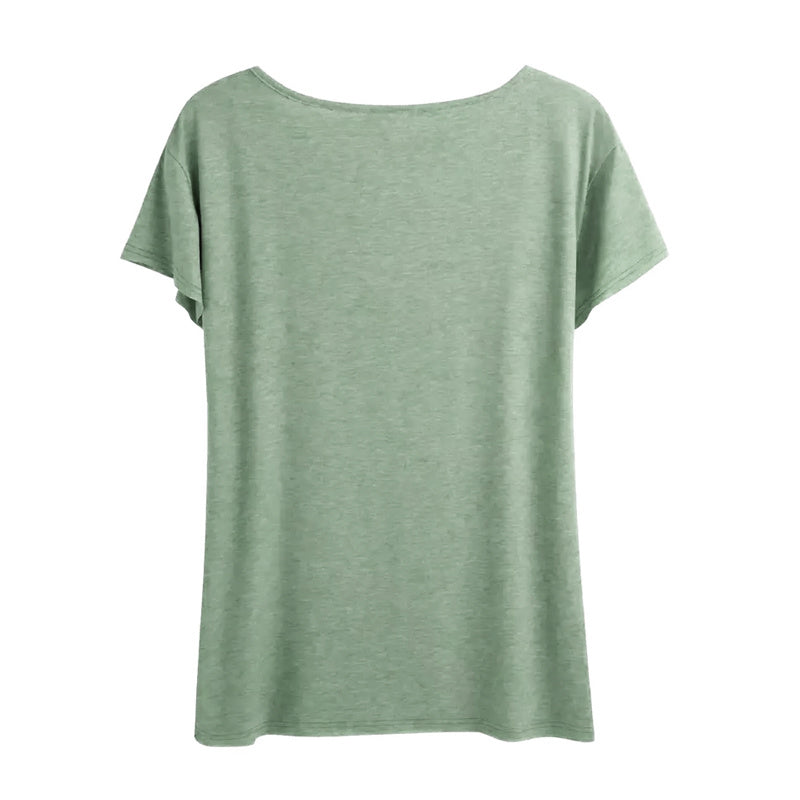 Women's 'GALIFORNIA' Print Short Sleeve T-Shirt - Casual Round Neck Summer Tee