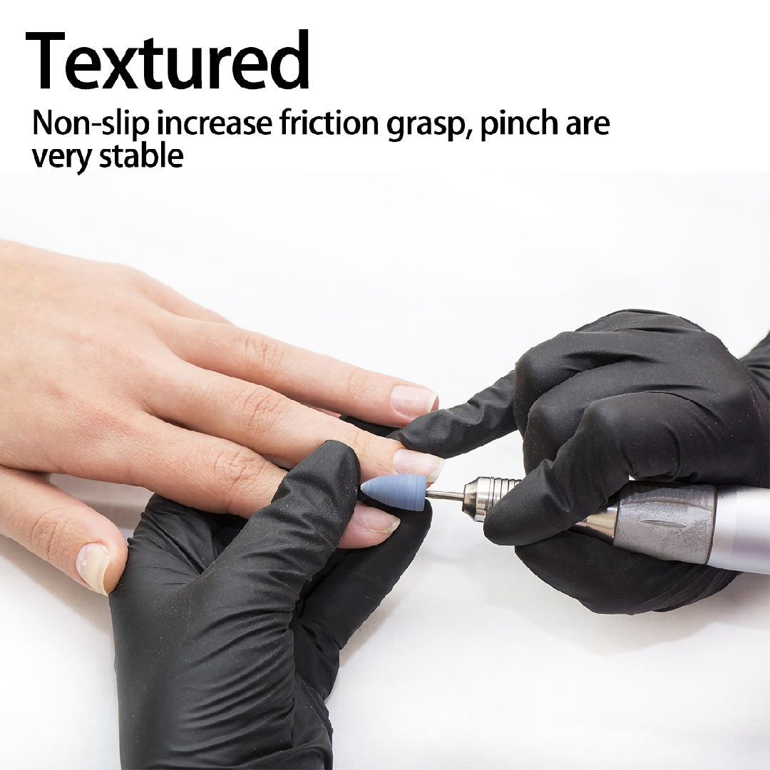 Ultra Thick Ding Qing Gloves GP63 Black