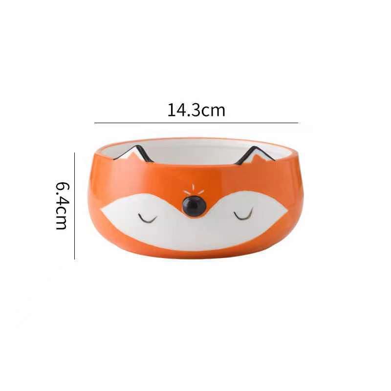 Household Cute Cartoon Ceramic Children's Bowl