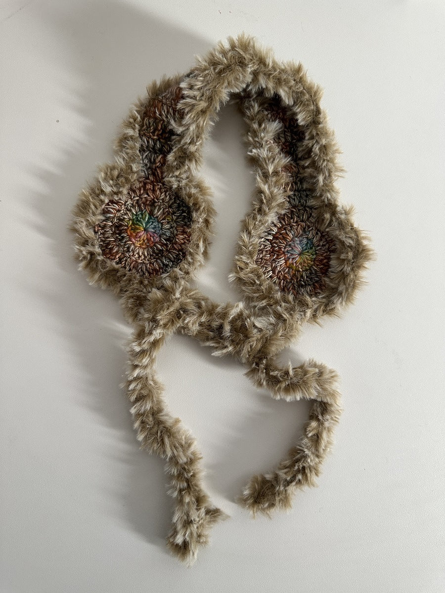 Maillard Vintage Plush Women's Winter Warm Anti-freezing Cute Ear Covers