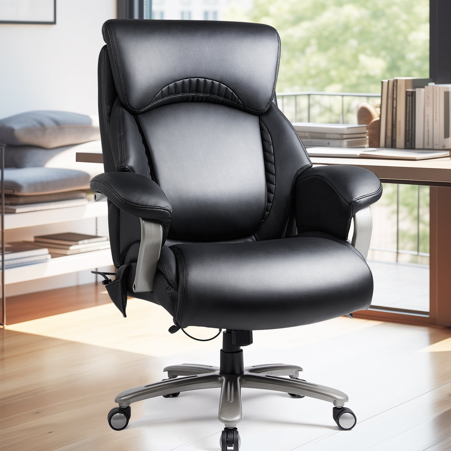 Tall Office Chair, 500 Pound Heavy-duty Ergonomic Computer Chair