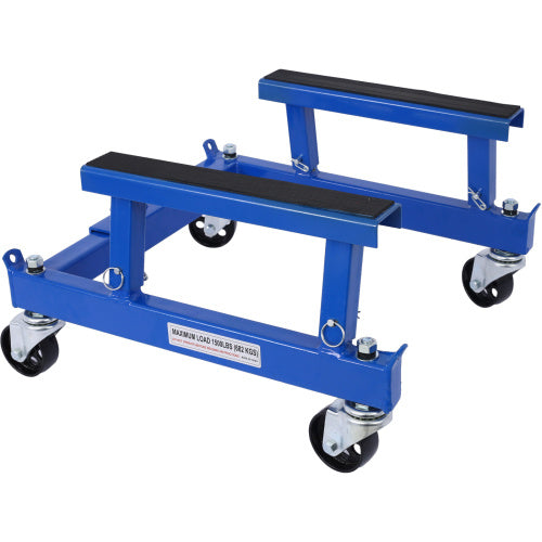 ATV Motorcycle Engine Cradle Dolly 1500lbs ,blue