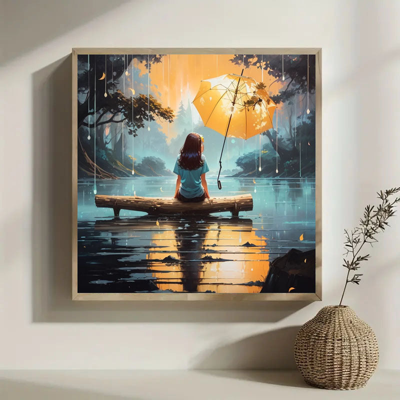 5DDIY Diamond Painting Set - Full Diamond Round Water Diamond Art