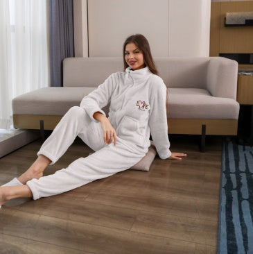 Women's Velvet Pajama Set