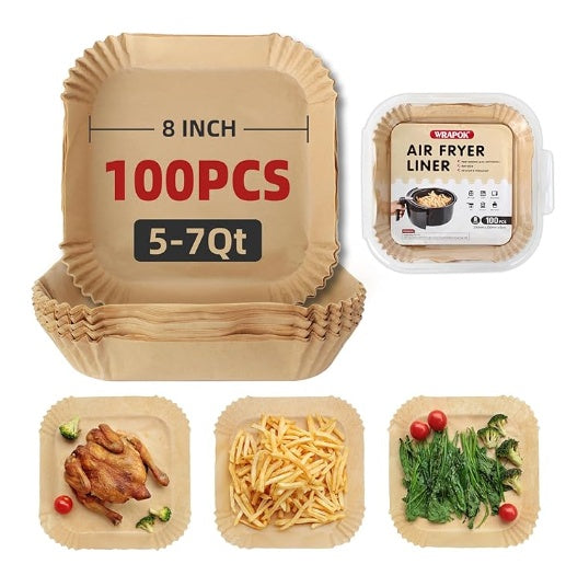 Disposable Air Fryer Paper - Square