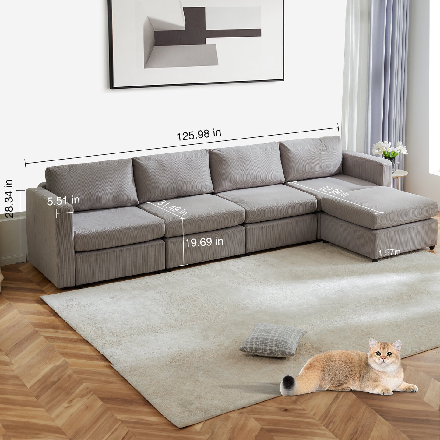 Convertible Sofa Bed