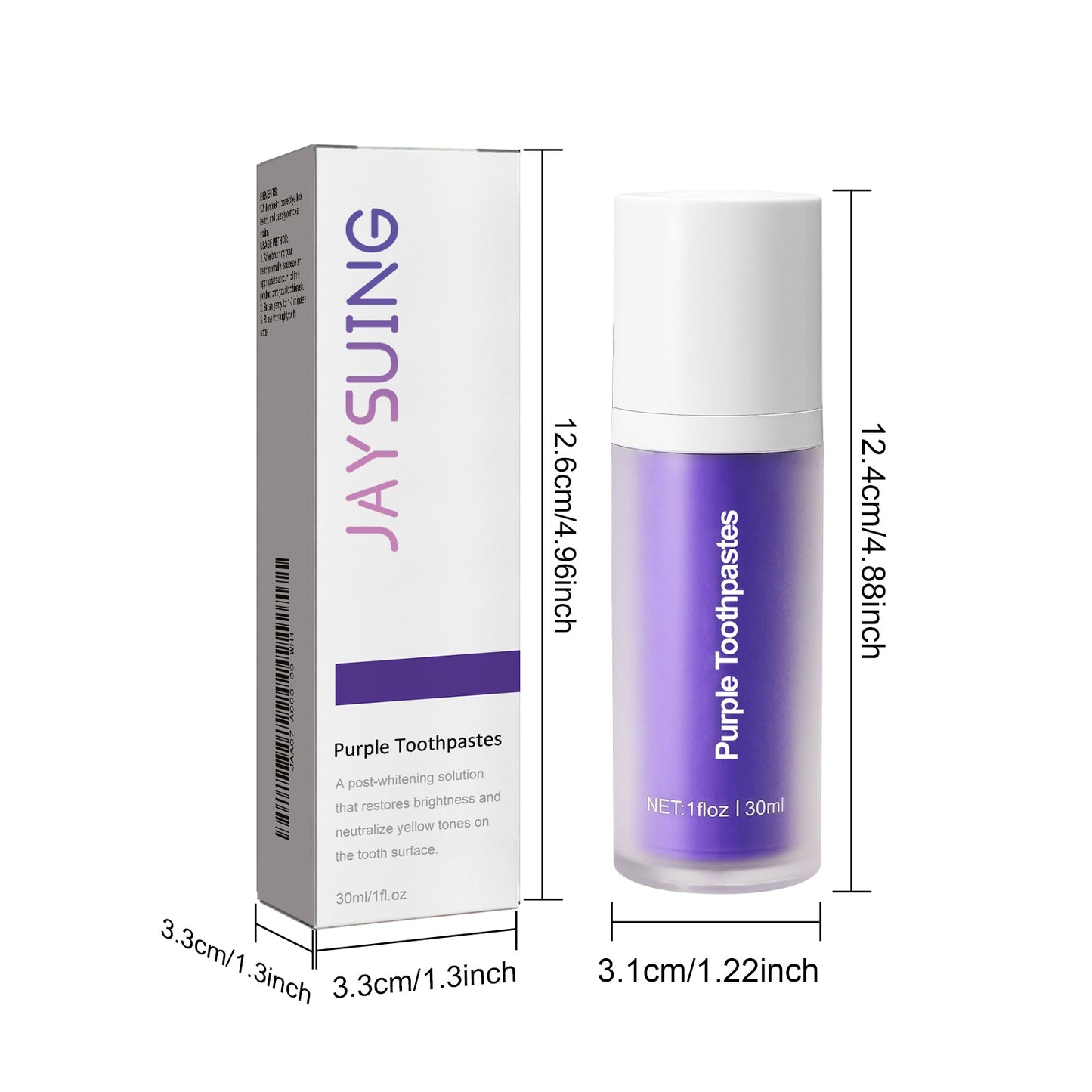 Oral Odor Care Gum Whitening Toothpaste