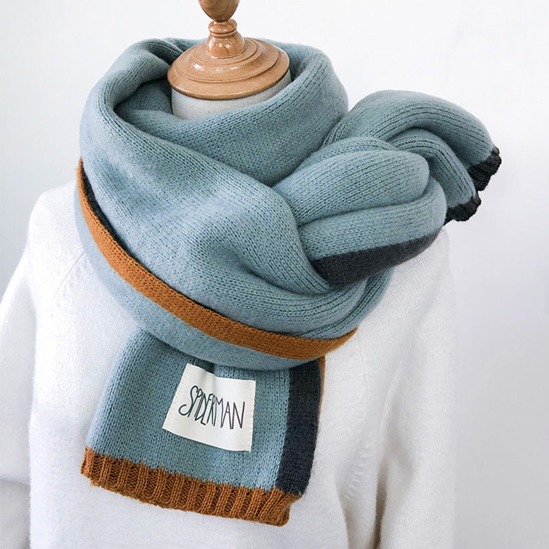 All-match Knitted Wool Student Japanese Long Style