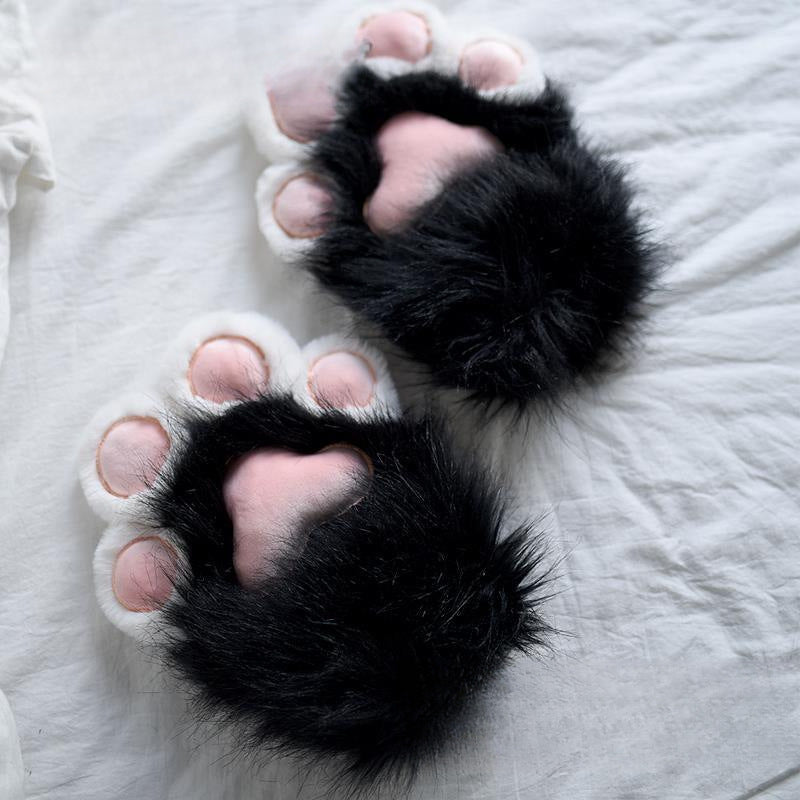 Women's Fashionable Warm Fleece-lined Cat's Paw