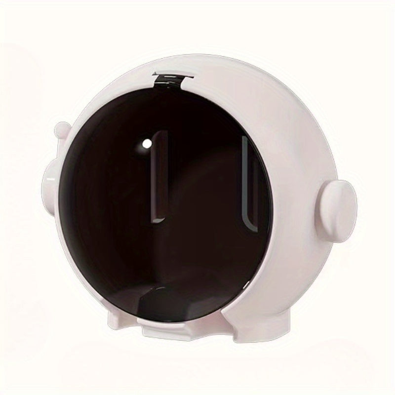 Astronaut Toothbrush Holder Bathroom Non-perforated Wall Upside-down Draining Couple Electric Toothbrush Storage Rack Bathroom Wall