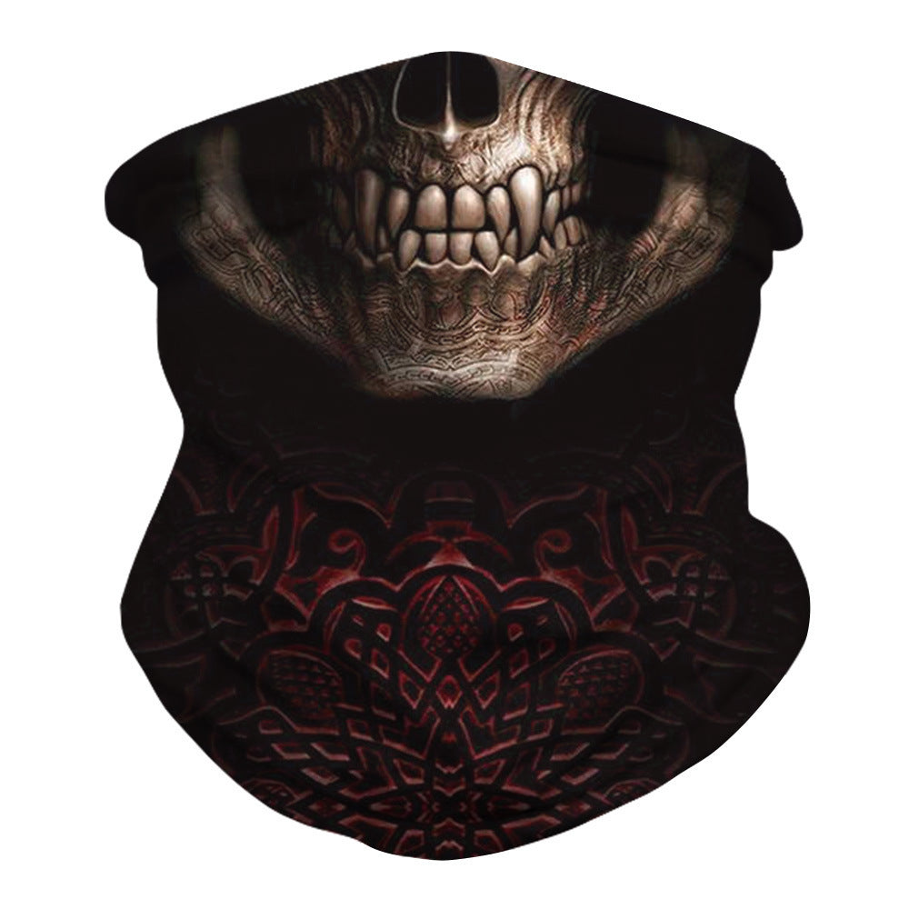 Summer Sports Sunscreen Face Towel Bib