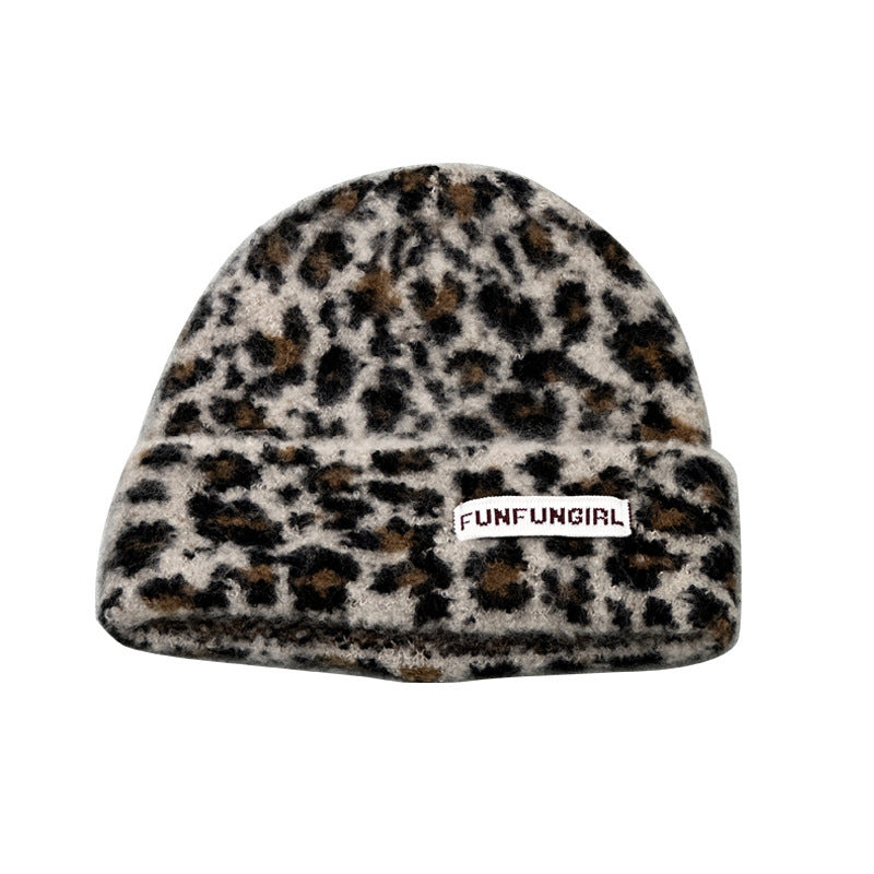 High-end New Jacquard Thick Warm All-match Knitted Hat
