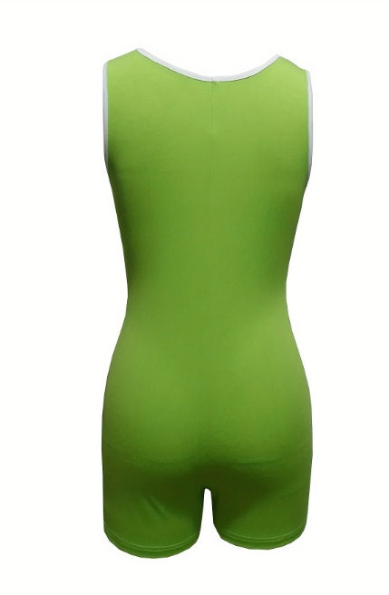 Ladies' Printed Slim Fit Fashionable Jumpsuit