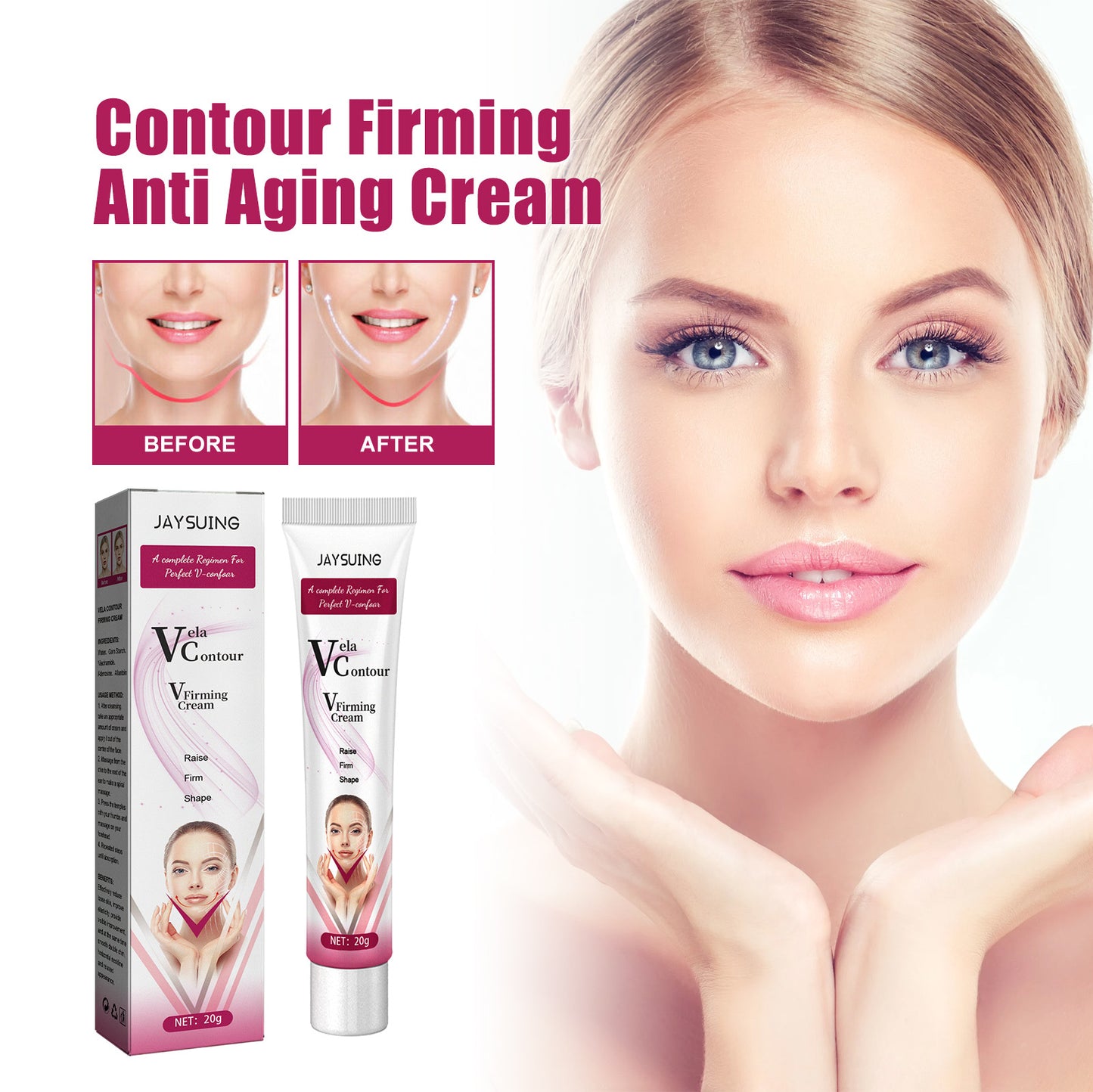 Firming Fine Lines Facial Contour Anti Aging Face Cream