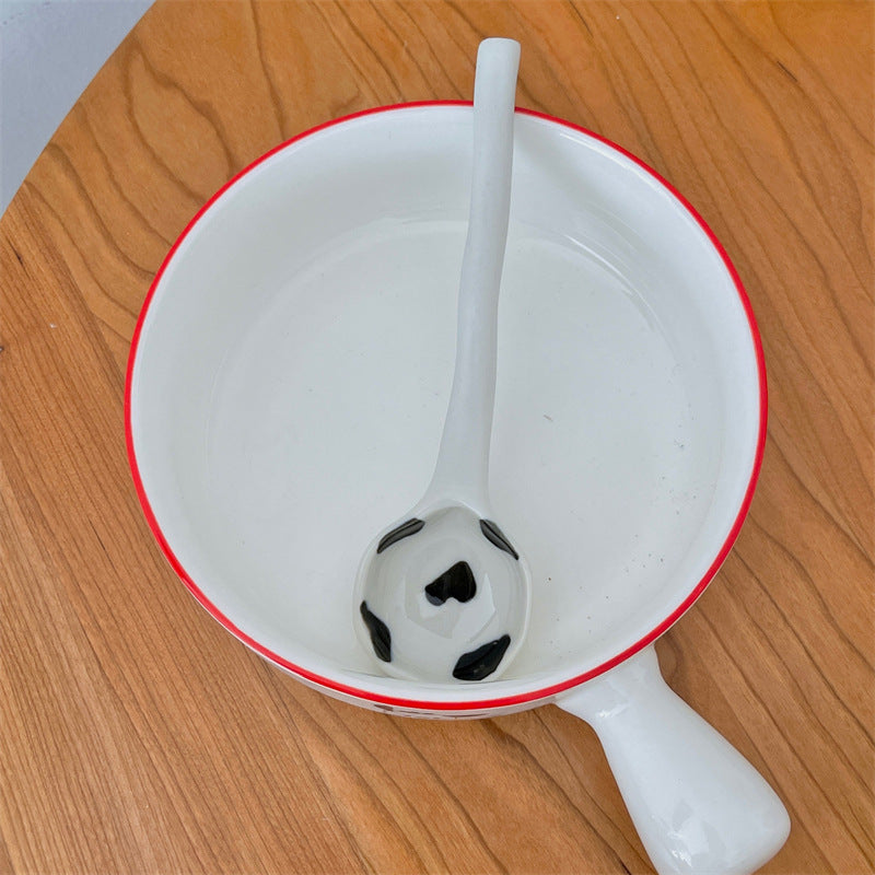 Cute Hand-painted Fruit Stoneware Cartoon Ceramic Spoon