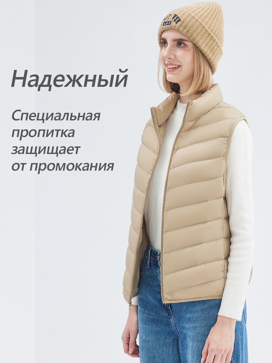 WOMAN Lightweight Down Packable Vest No Free Shipping Only Available At Official Warehouse Prices