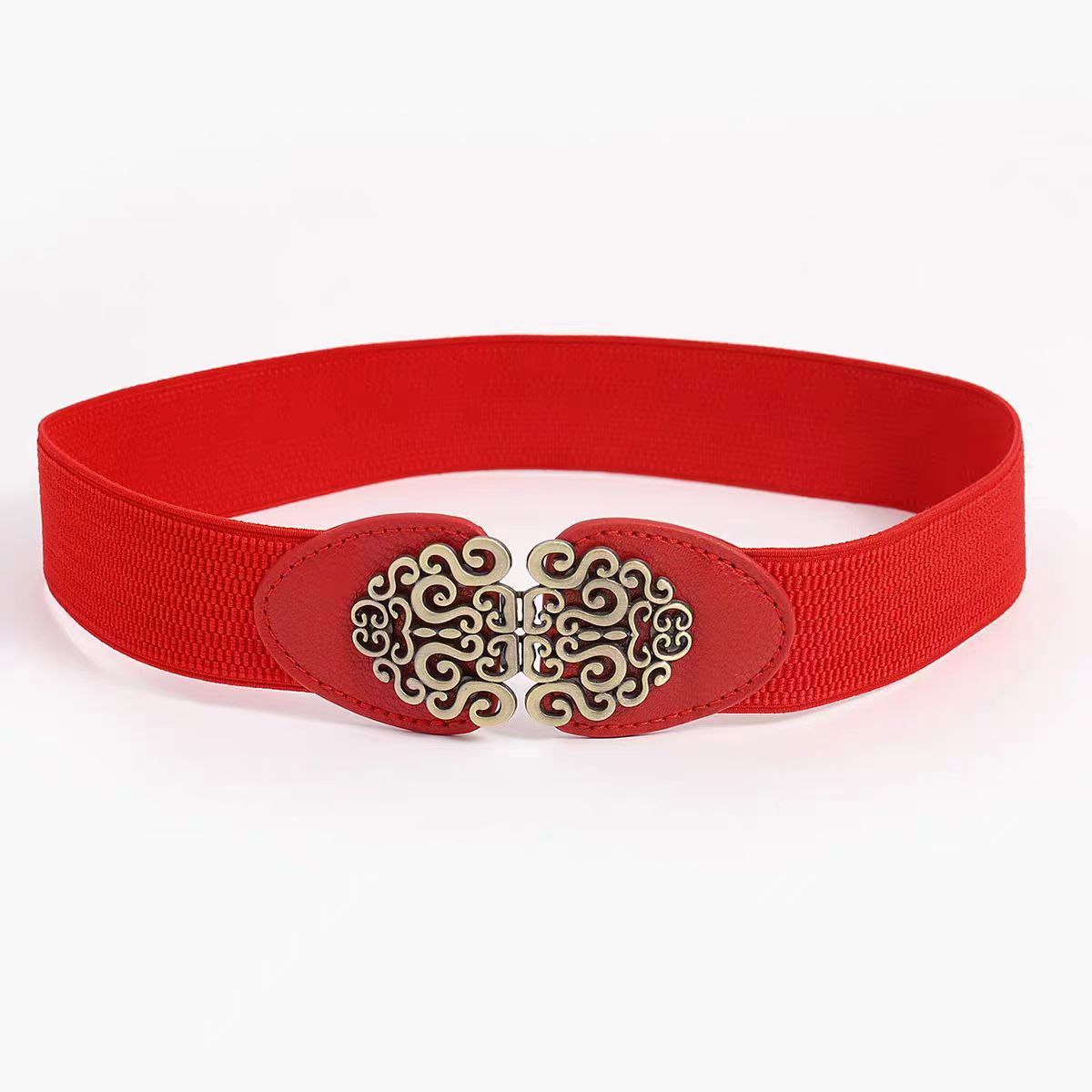 Elastic Wide Waist Seal Accessories Thin Belt