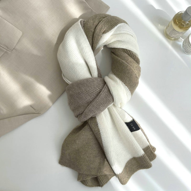 Women's Cashmere Shawl Literature And Art In Winter