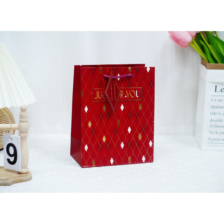 12-pack Beautiful Large Capacity Gift Bags With Handles, Reusable And Stylish, Multi-purpose Color Mix For Gift Wrapping