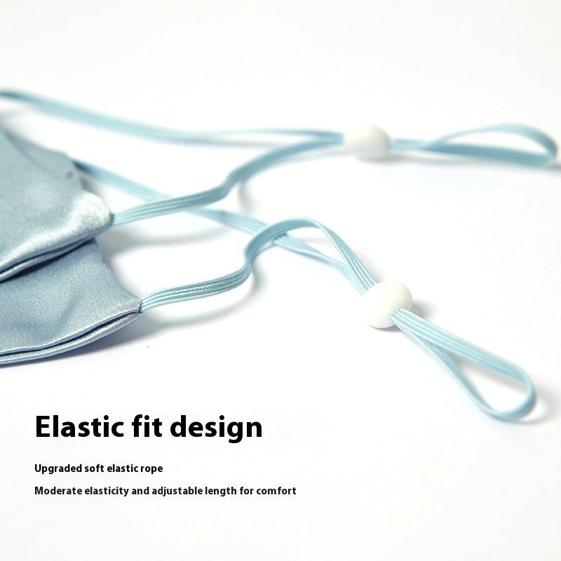 19 M Silk Mask Summer UV Protection Sun Block And Dustproof Solid Color