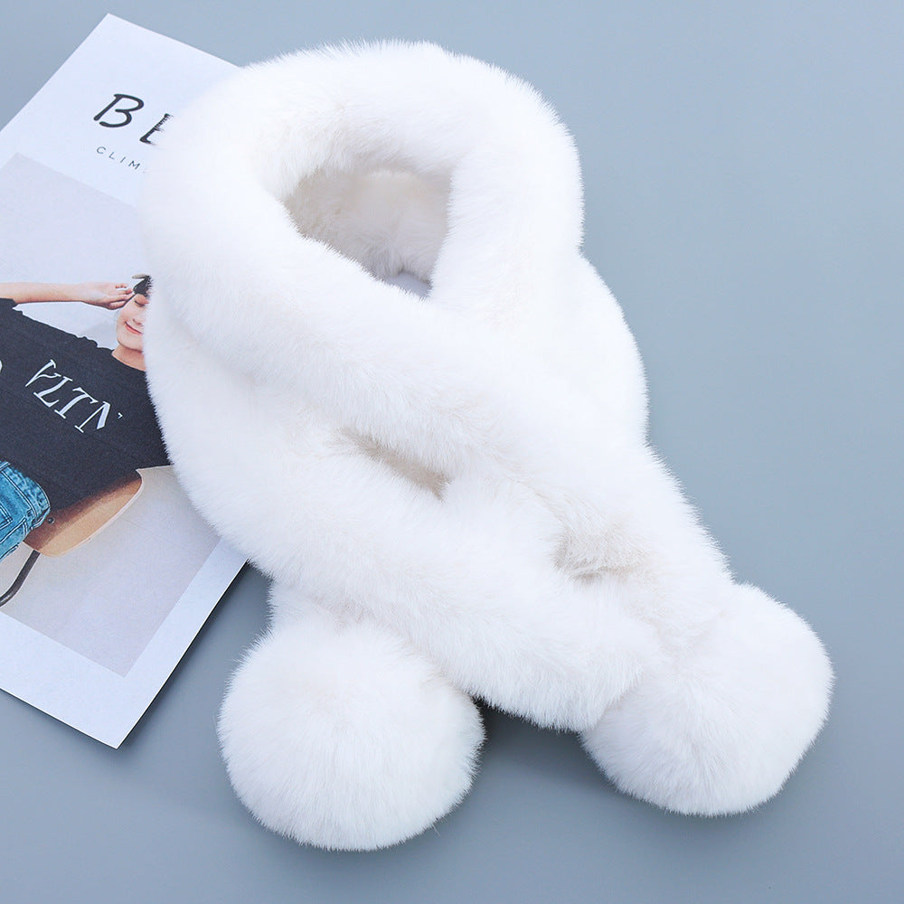 Double Sided Fur Eco-friendly Fur Scarf