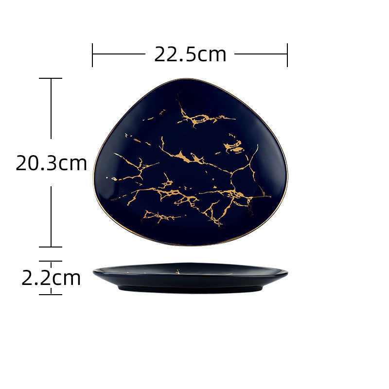 Nordic Light Luxury Style Phnom Penh Marble Household Bowl