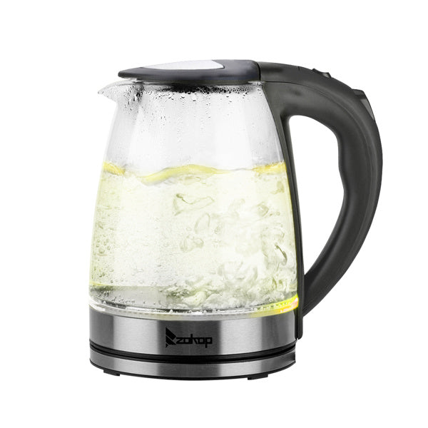 American Standard Electric Kettle 120V, 1200W With Filter Screen And Inner Steel Cover